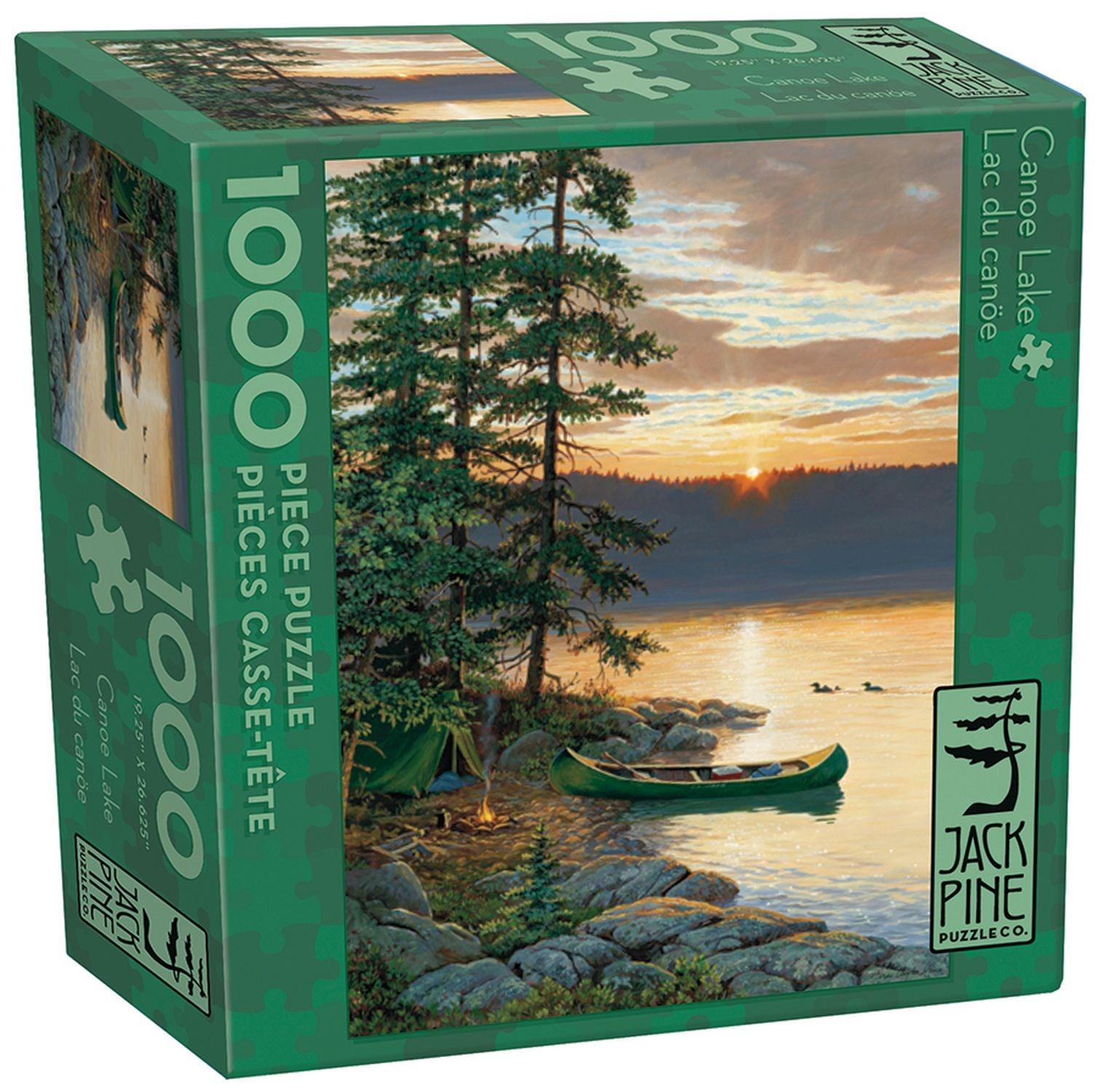 Jack Pine - Canoe Lake (1000-Piece Puzzle)