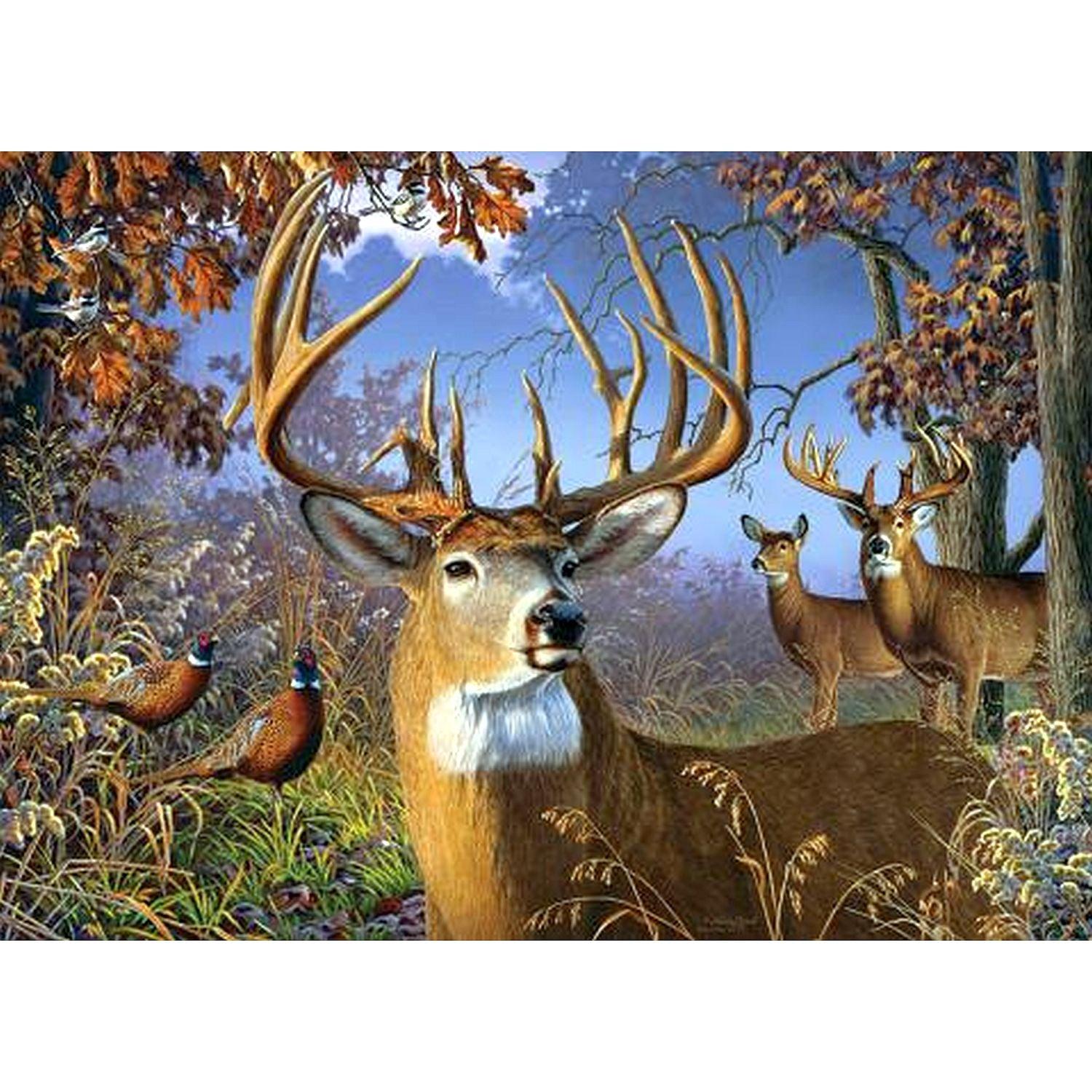 Jack Pine - Deer And Pheasant (1000-Piece Puzzle)