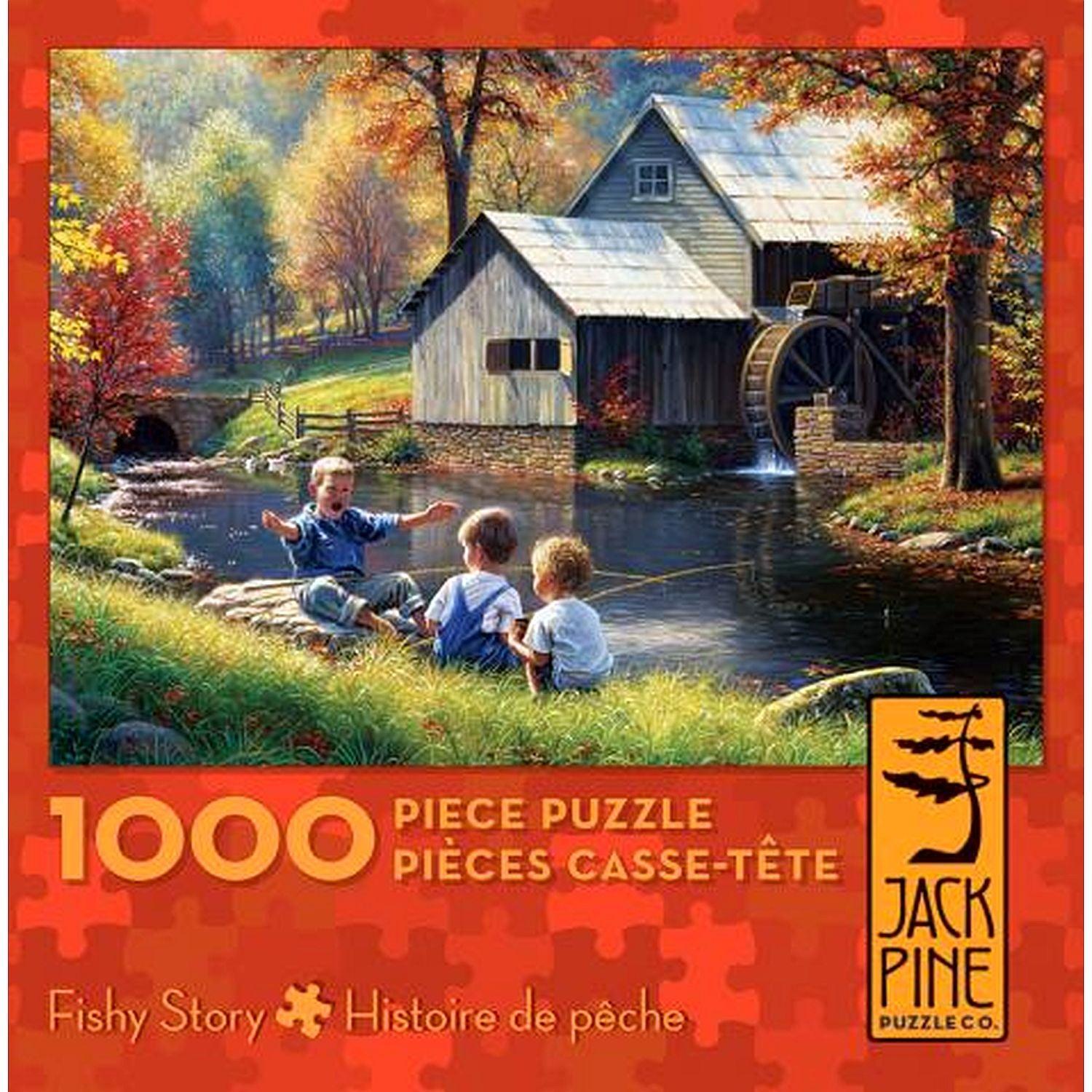 Jack Pine - Fishy Story (1000-Piece Puzzle)