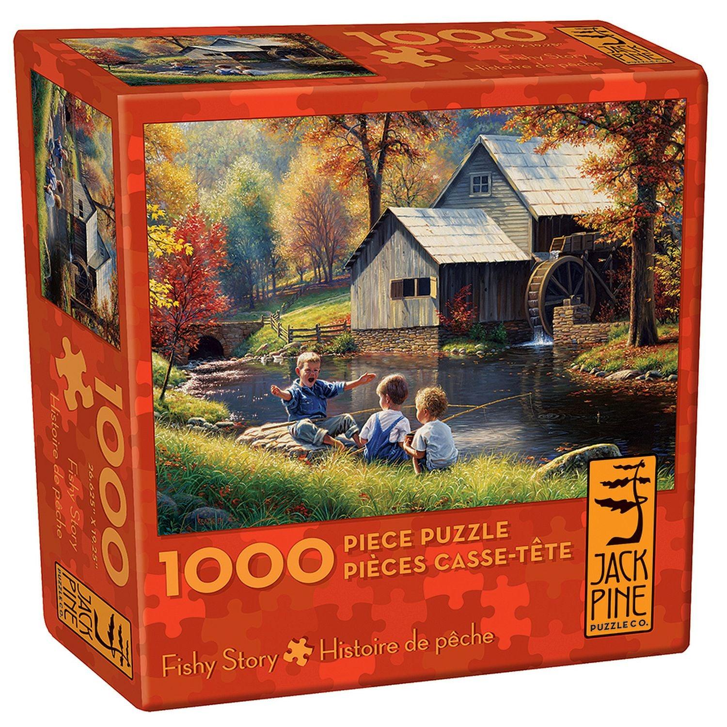 Jack Pine - Fishy Story (1000-Piece Puzzle)