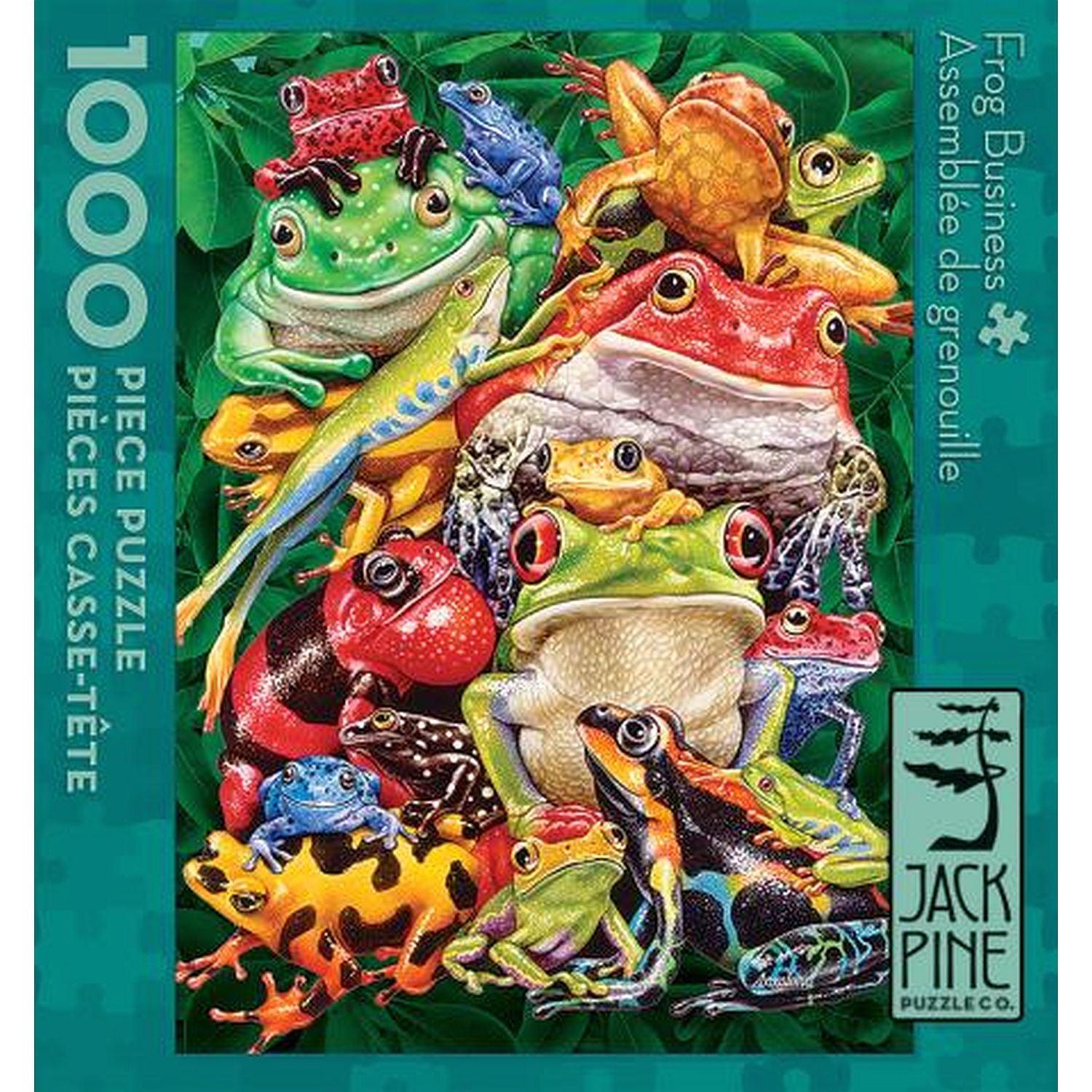 Jack Pine - Frog Business (1000-Piece Puzzle)