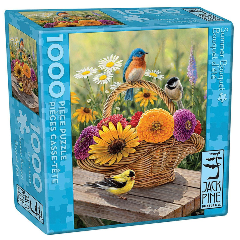 Jack Pine - Summer Bouquet (1000-Piece Puzzle)