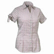 Jack Wolfskin Women's Farlane Short Sleeve Button Up Quick Dry Adventure Shirts