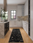 Jama Black Rug