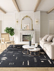 Jama Black Rug
