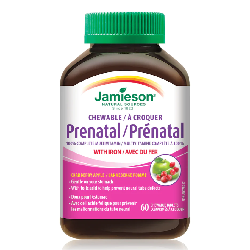 Jamieson 100% Complete Multivitamin Prenatal Chewable