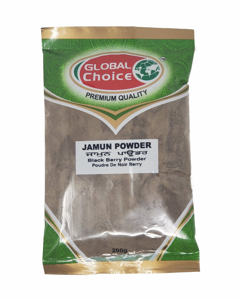 Global Choice Jamun Powder 200gm (Indian black berry powder)