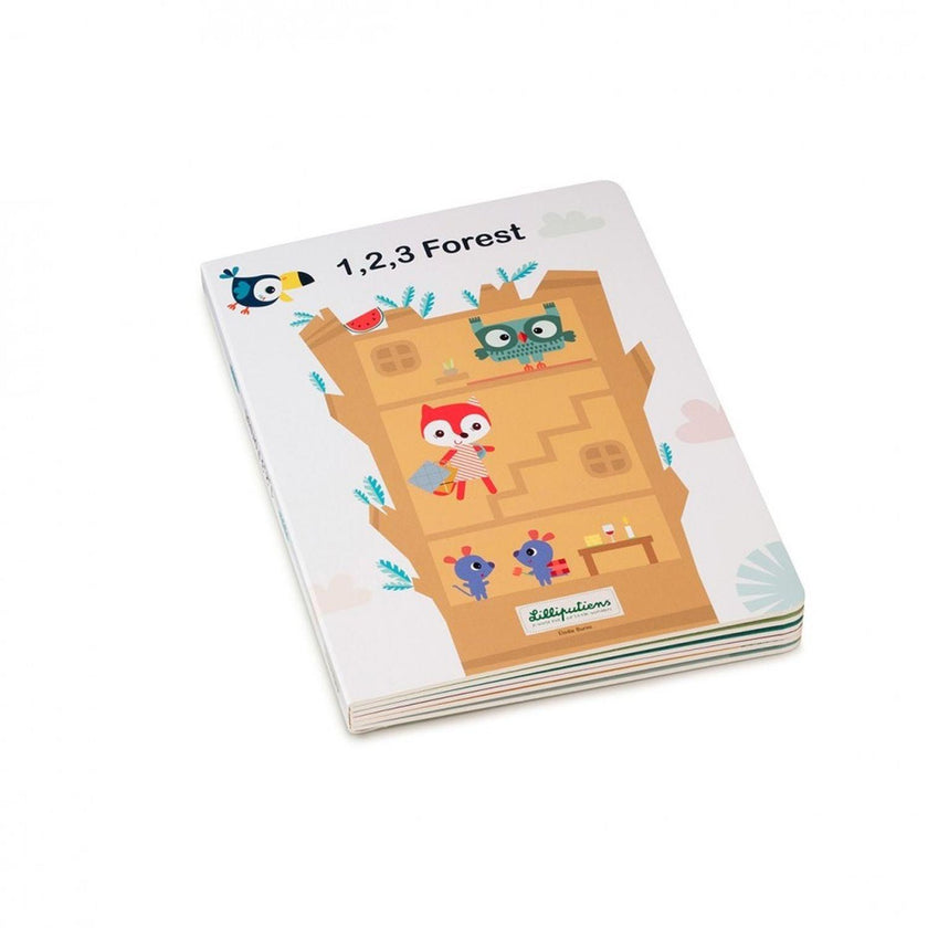 Janod - 1-2-3 Forest - My First Puzzle Book