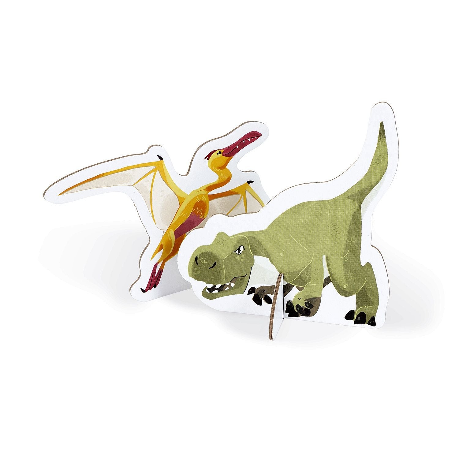 Janod - 3D Educational - The Dinosaurs (200-Piece Puzzle)