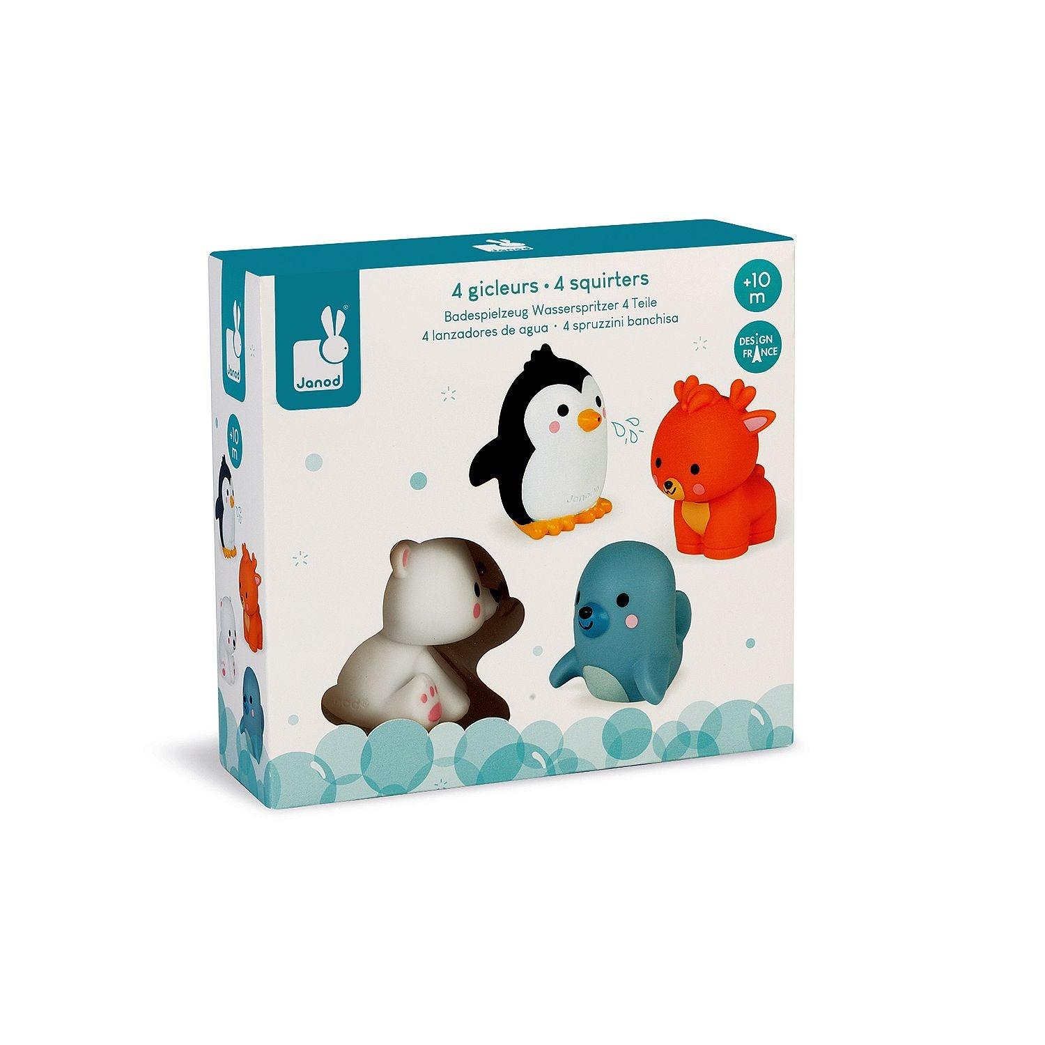Janod - 4 Polar Animals Squirters