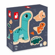 Janod - 4 Progressive Puzzles - Dino