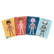 Janod - 4in 1 Educational Puzzle - Human Body