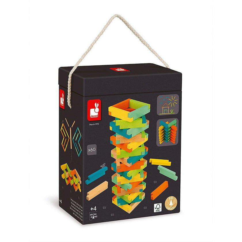 Janod - 60 Pc Construction Set
