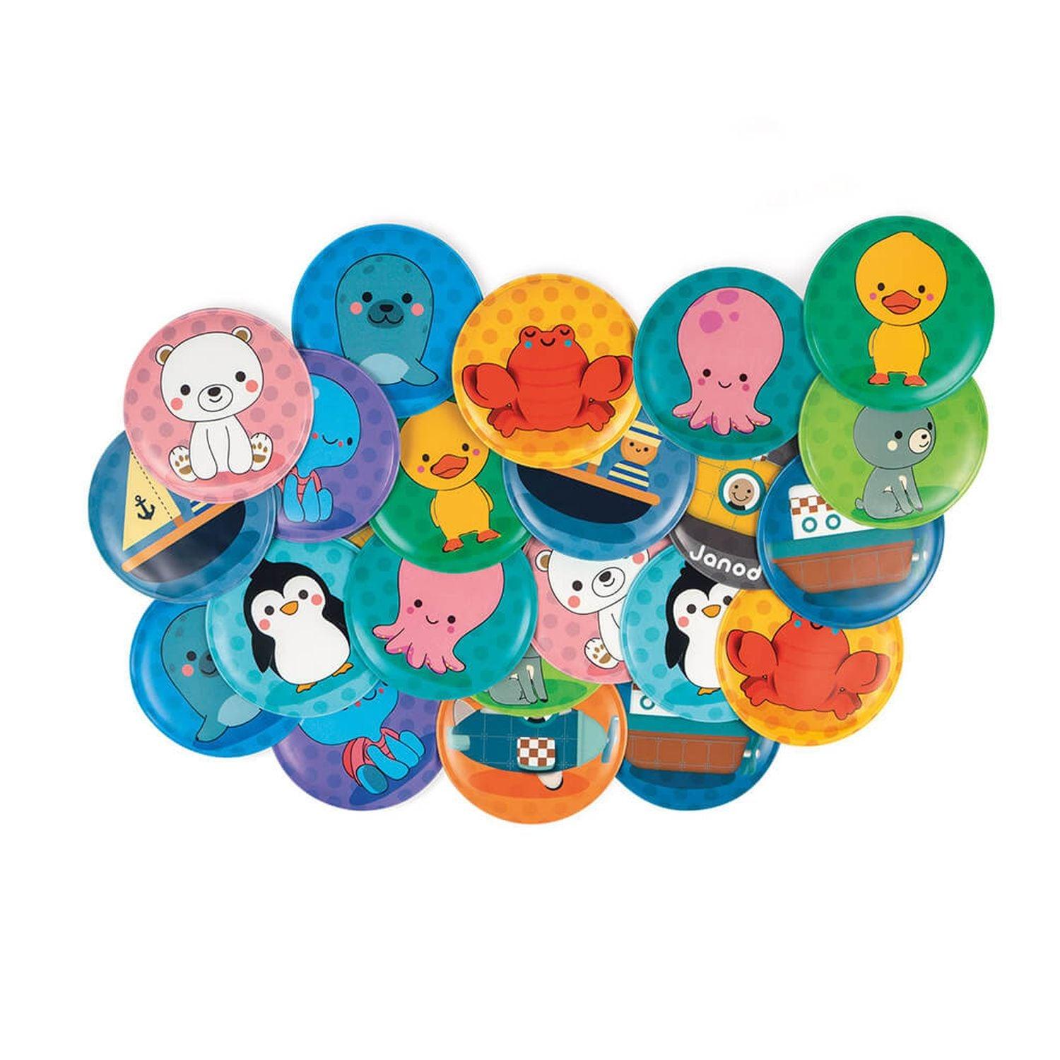 Janod - Bath Memory Game
