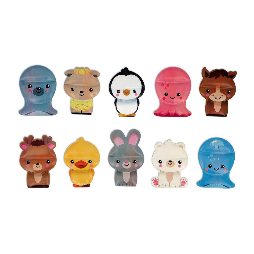 Janod - Bath Mix And Match - Animals