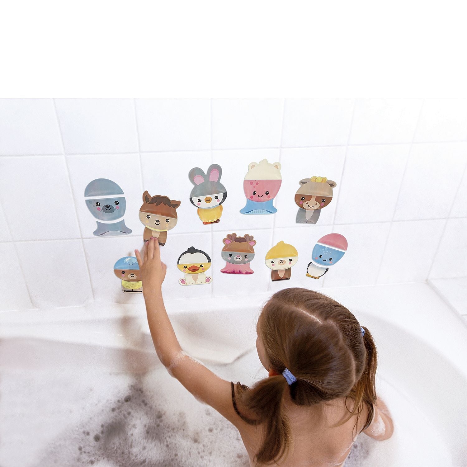 Janod - Bath Mix And Match - Animals
