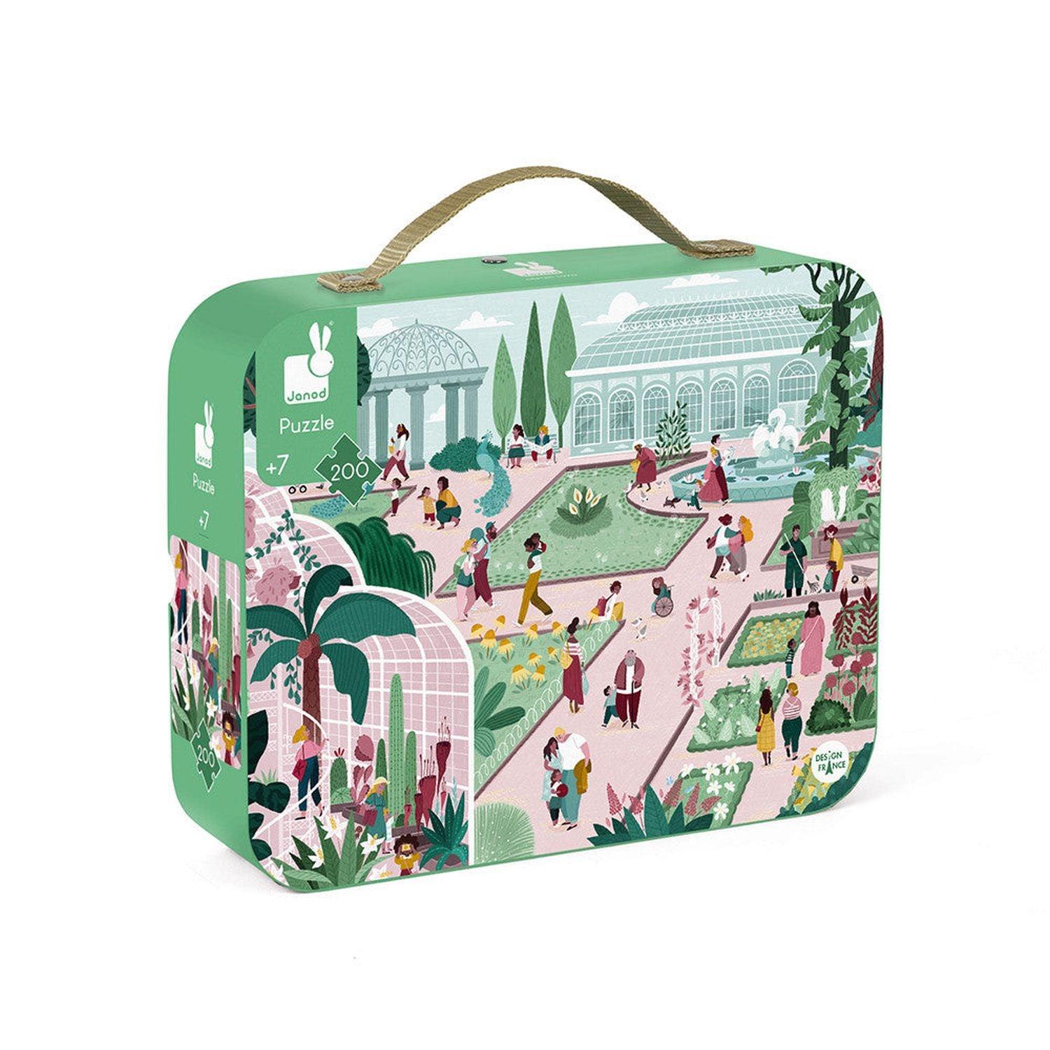 Janod - Botanical Garden (200-Piece Puzzle)