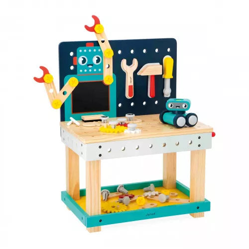 Janod - Brico'Kids: Big Robot Diy Workbench