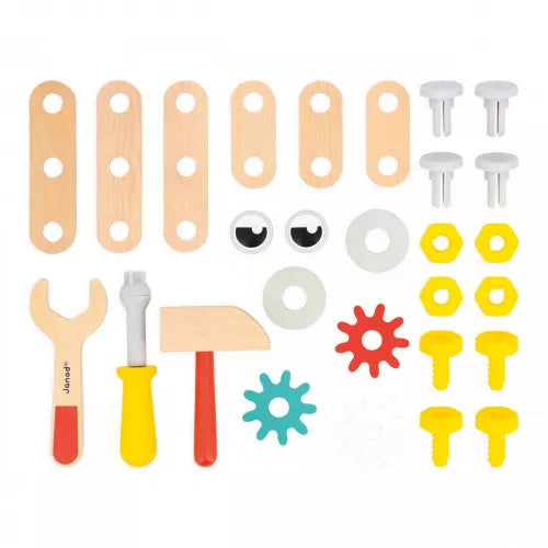 Janod - Brico'Kids: Robot Tool Box