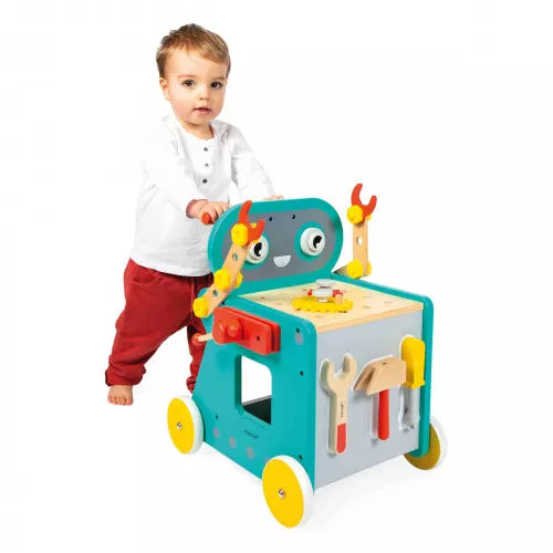 Janod - Brico'Kids: Robot Trolley