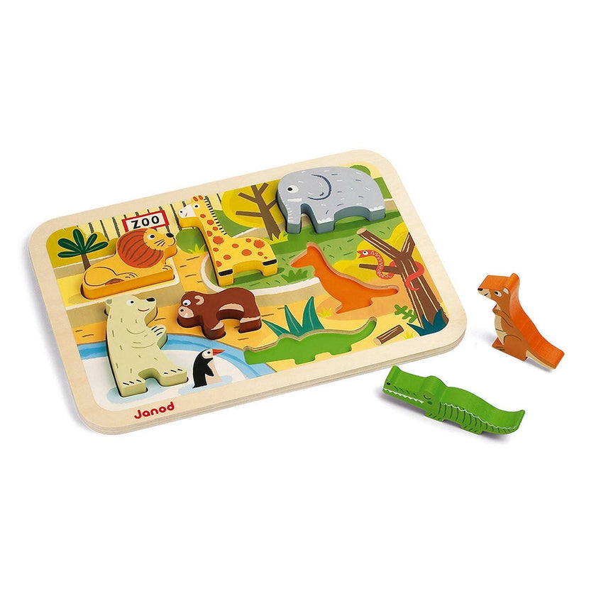 Janod - Chunky Puzzle - Zoo