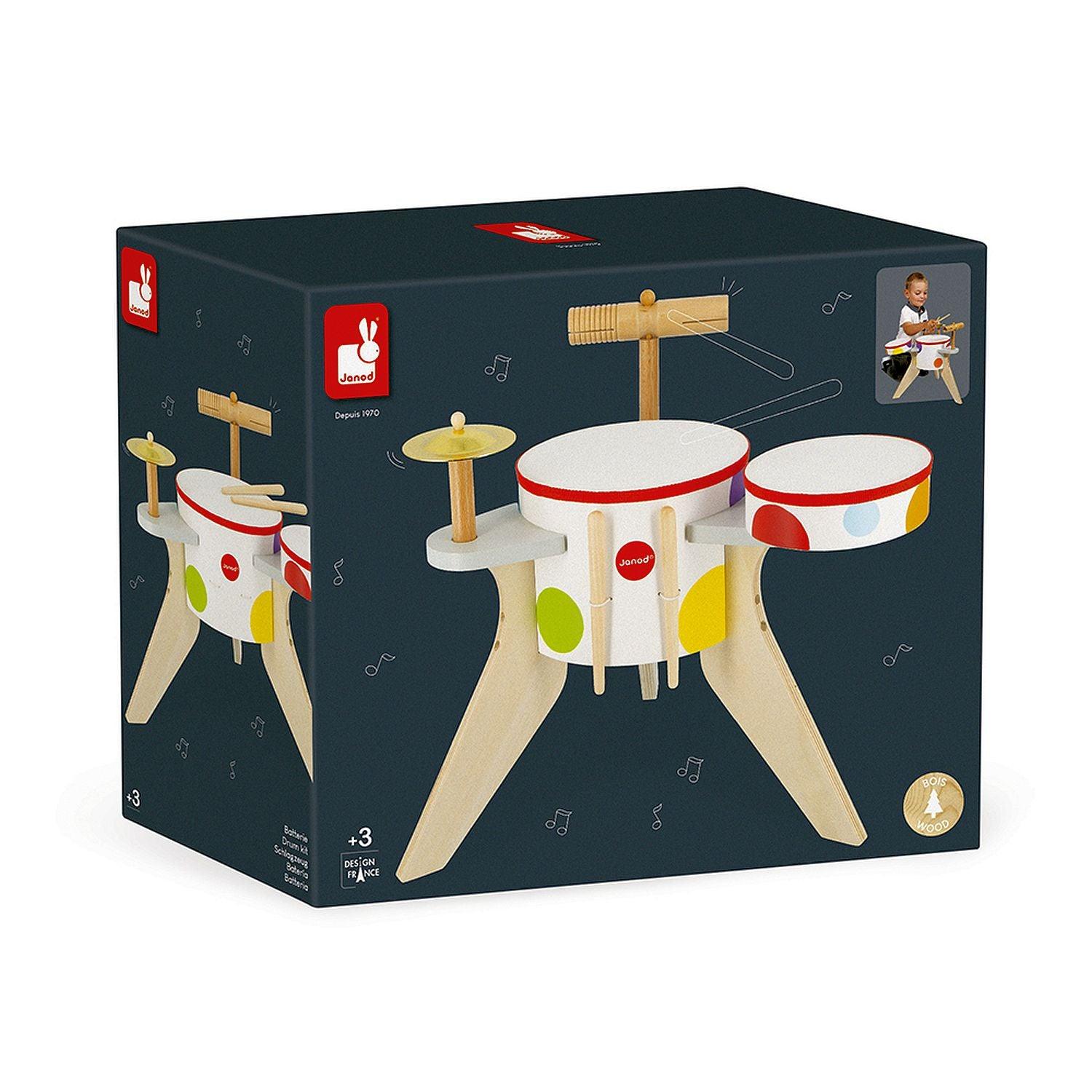 Janod - Confetti - Drum Kit