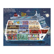 Janod - Cruise Ship - 2 Puzzles (100 & 200-Piece Puzzle)