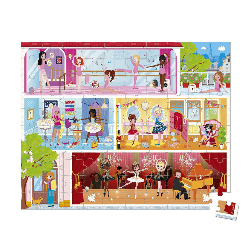 Janod - Dance Academy (100-Piece Puzzle)