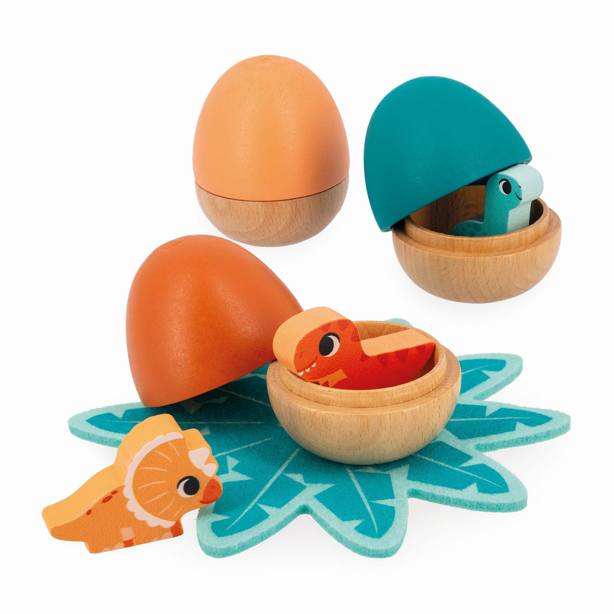 Janod - Dino - Dino Suprise Eggs