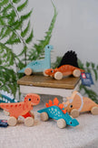 Janod - Dino - Push - Along Dinos- Assorted