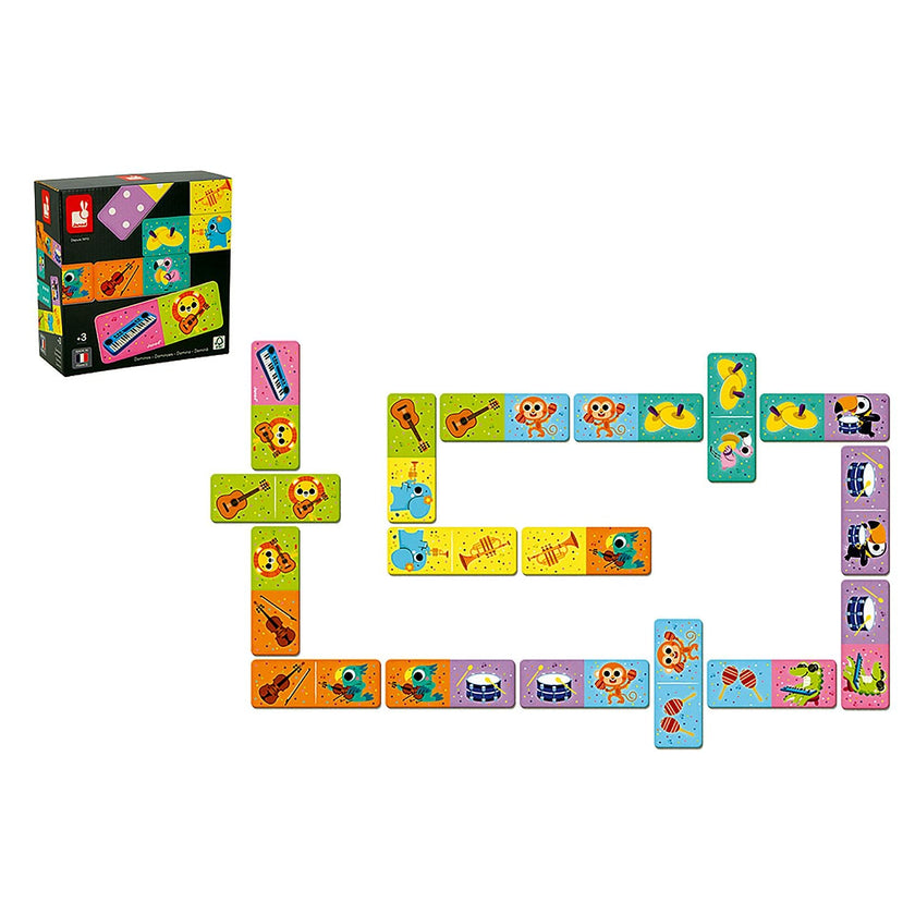 Janod - Dominoes - Musical Instruments