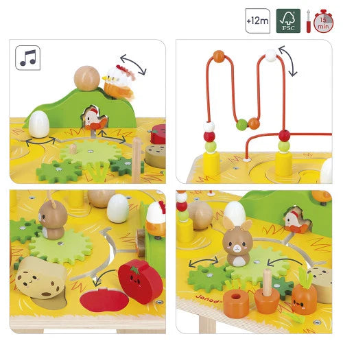 Janod - FARM: ACTIVITY TABLE