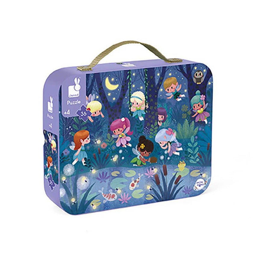 Janod - Fairies And Waterlilies (36-Piece Puzzle)