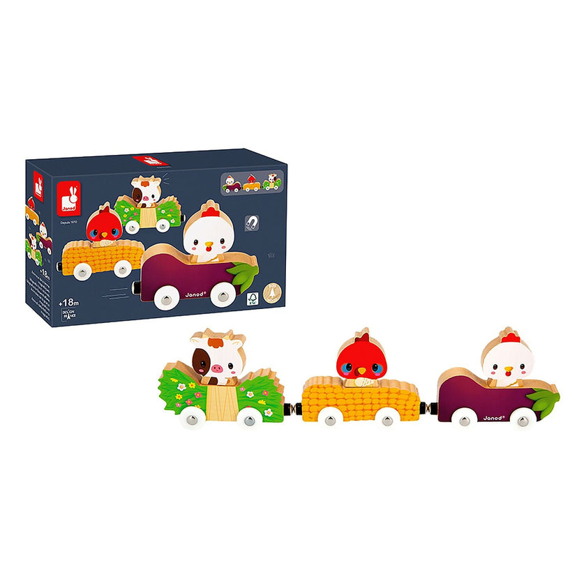 Janod - Farm: Magnetic Farm Animals