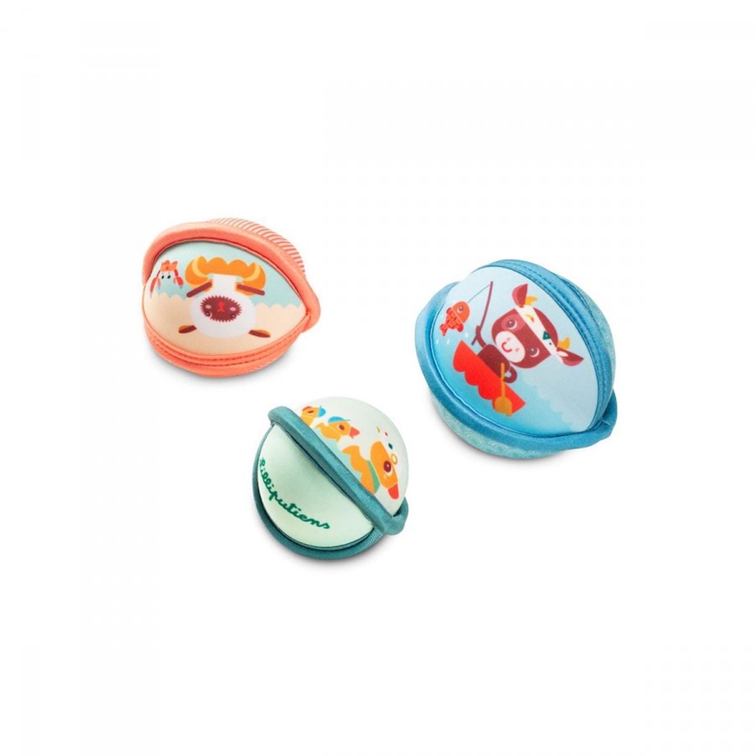 Janod - Farm - Set of Bath Balls