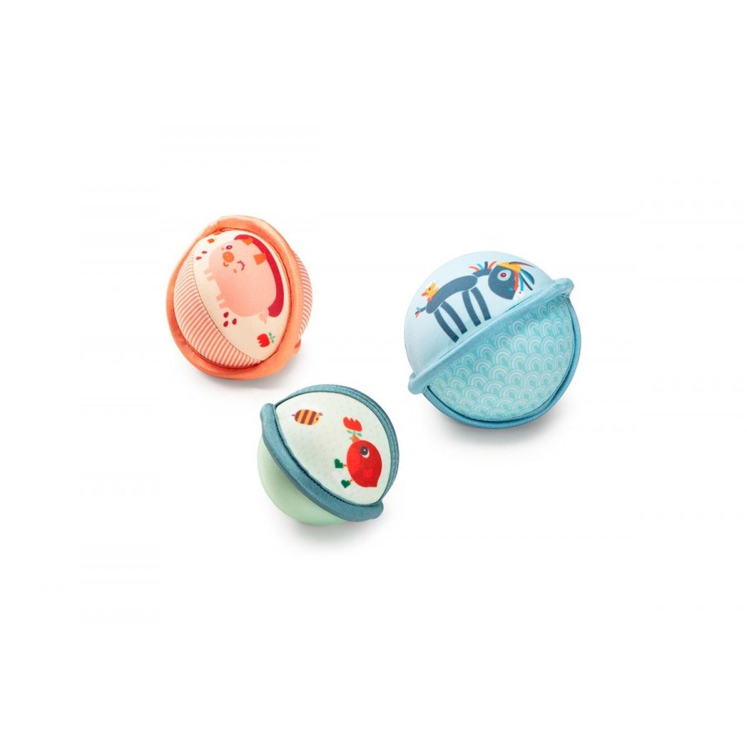 Janod - Farm - Set of Bath Balls