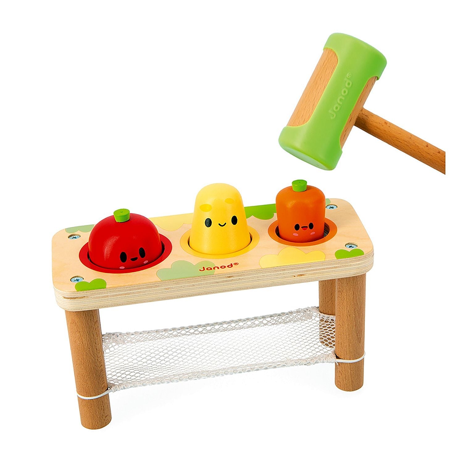 Janod - Farm : Tap Tap Vegetables