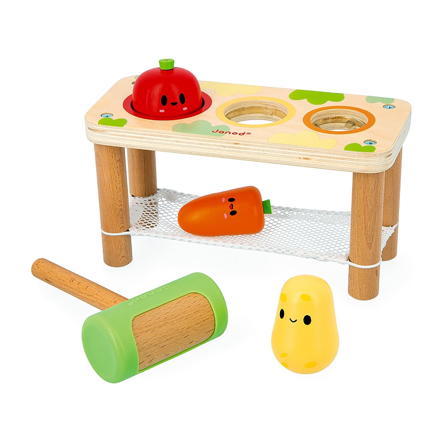 Janod - Farm : Tap Tap Vegetables
