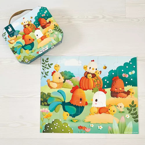 Janod - Farm: Welcome To The Farmyard - 20Pcs
