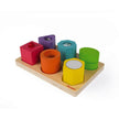 Janod - Iwood Shapes & Puzzle - 6 Blocks
