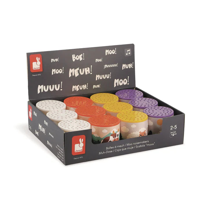 Janod - Janod Pocket -Moo And Baa Noisemaker
