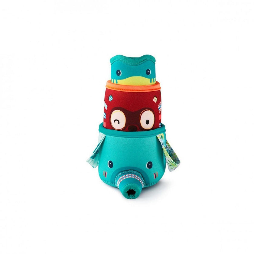 Janod - Jungle - 3 Bath Cup (Set of 3) Gobelets De Bain