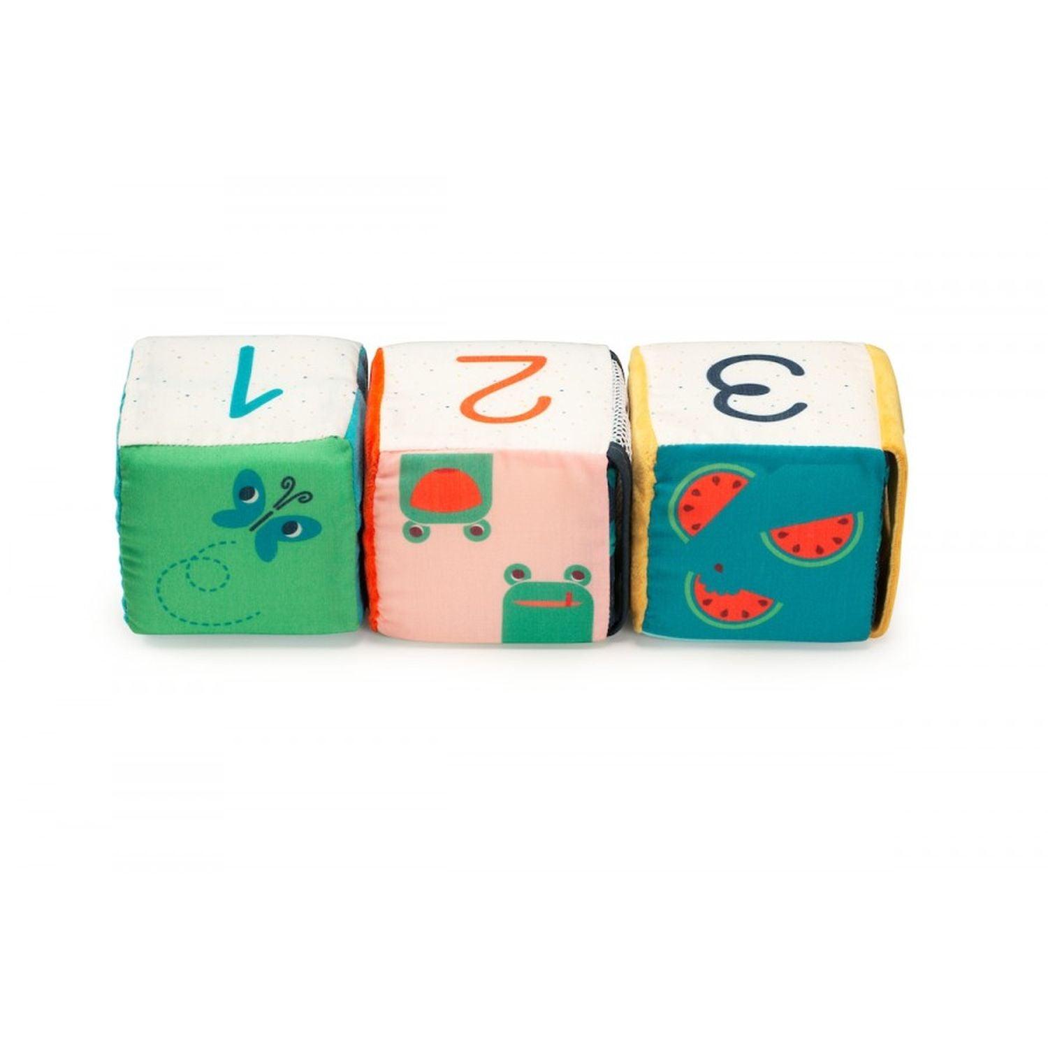 Janod - Jungle - Hide - And - Seek Set of Cubes