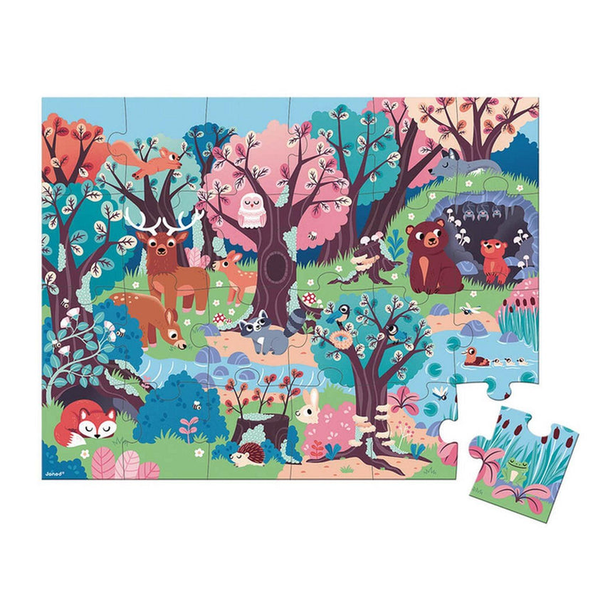 Janod - Magic - Forest (24-Piece Puzzle)