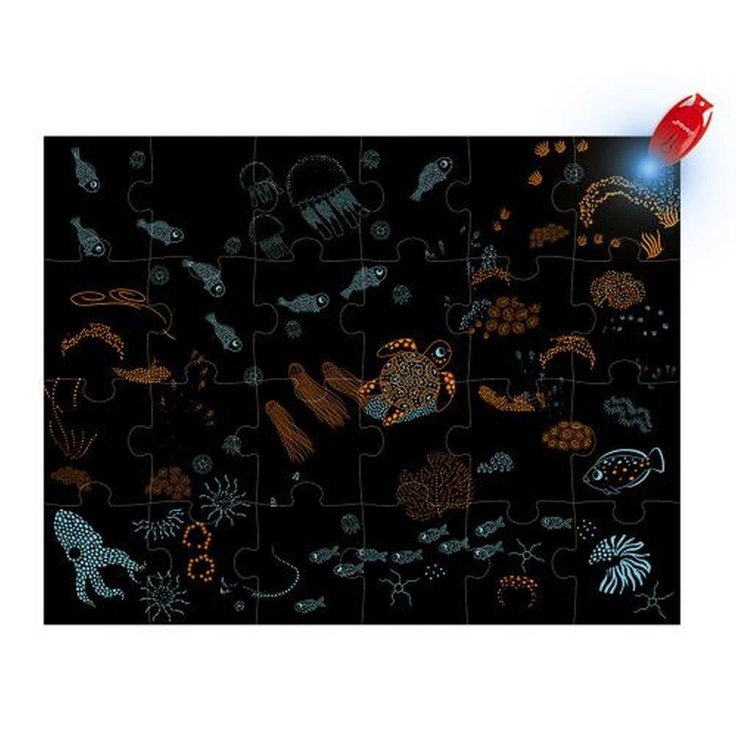 Janod - Magic - Ocean (24-Piece Puzzle)