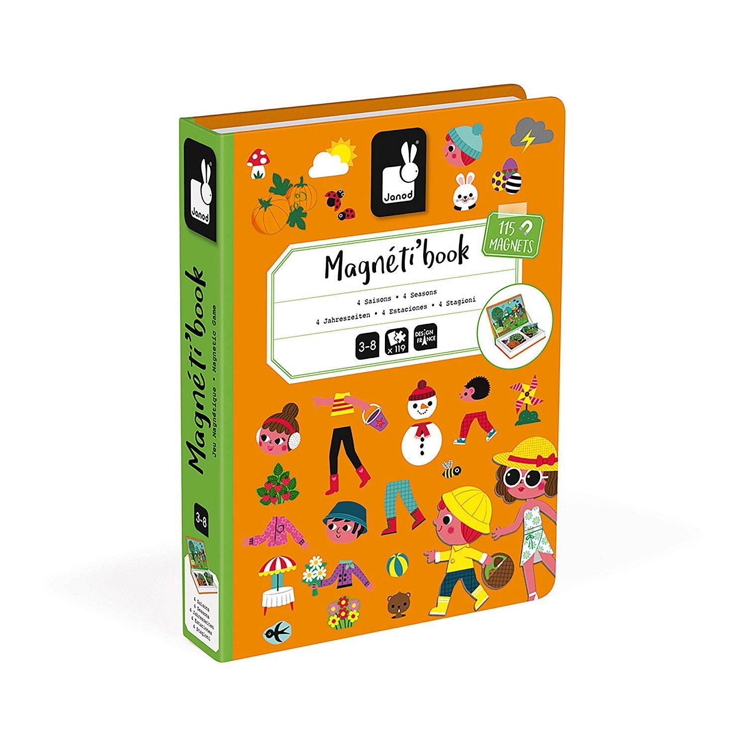 Janod - Magnetibook - 4 Seasons