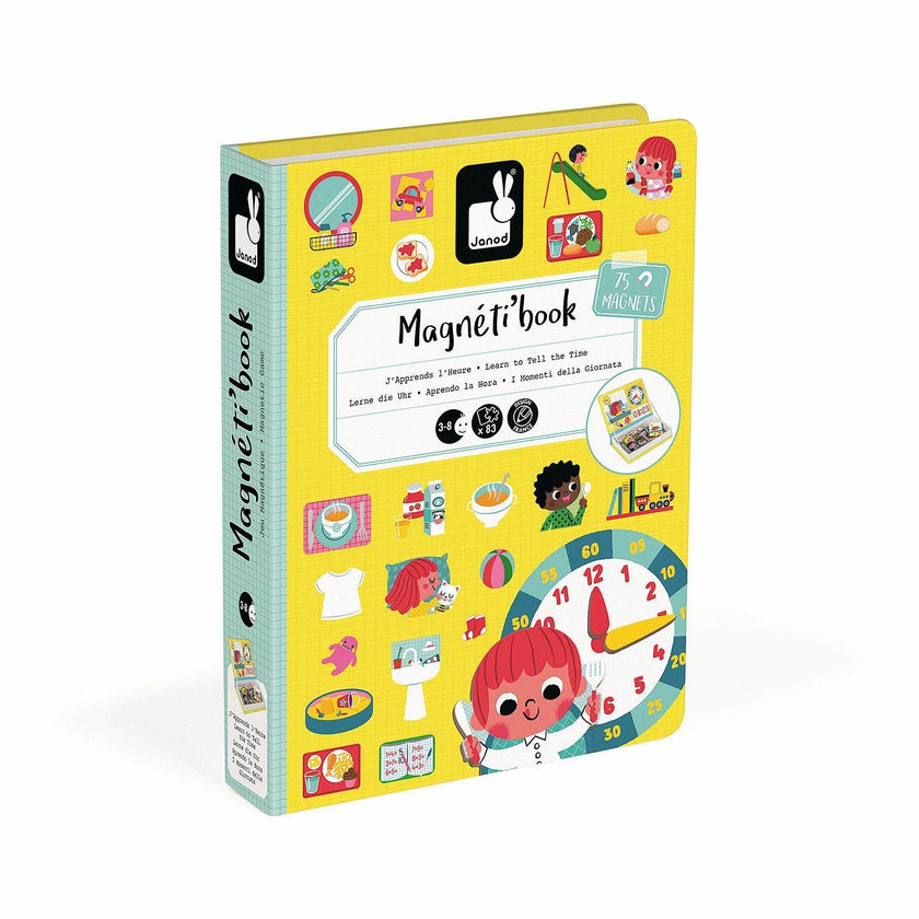 Janod - Magnetibook - Apprendre à lire l'heure