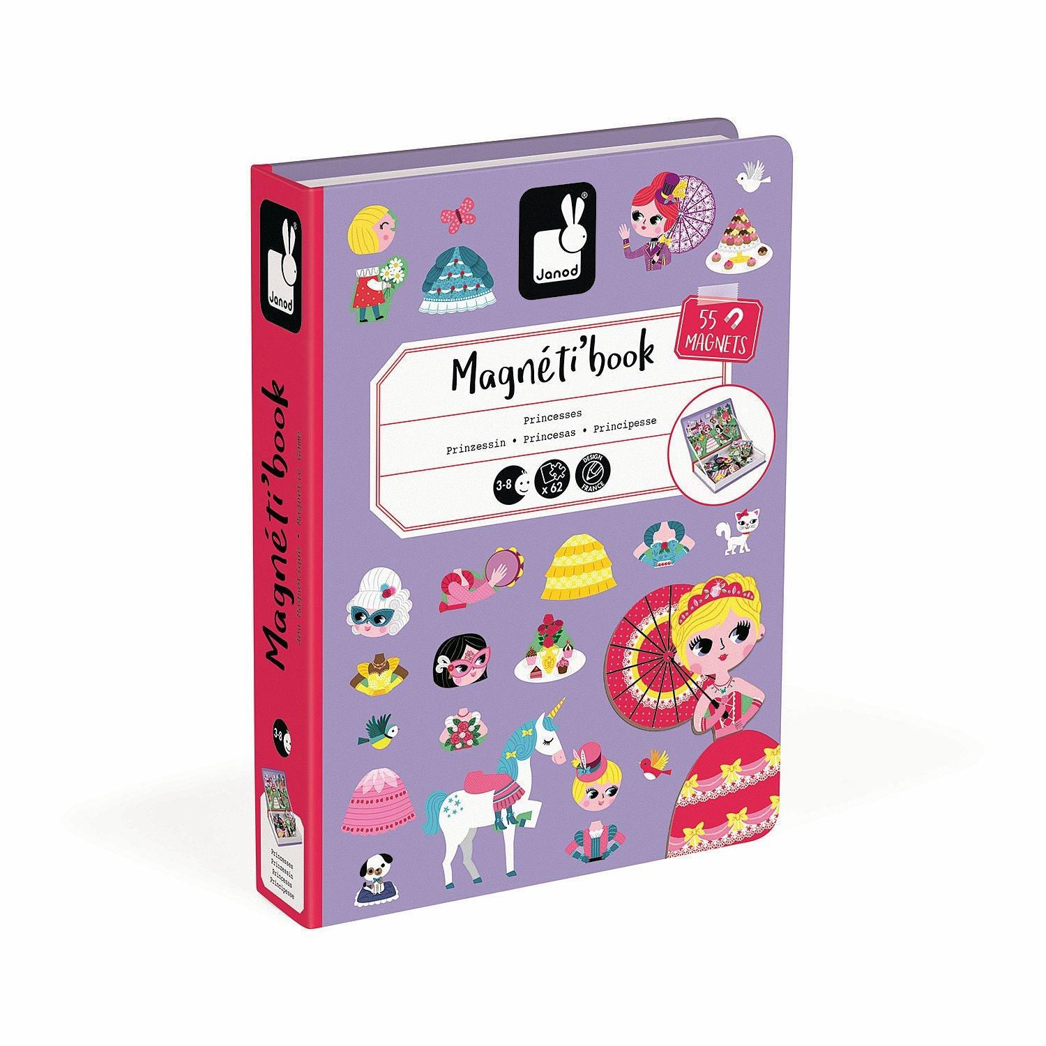 Janod - Magnetibook - Princesses