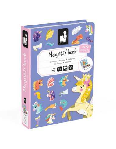 Janod - Magnetic Book - Unicorn