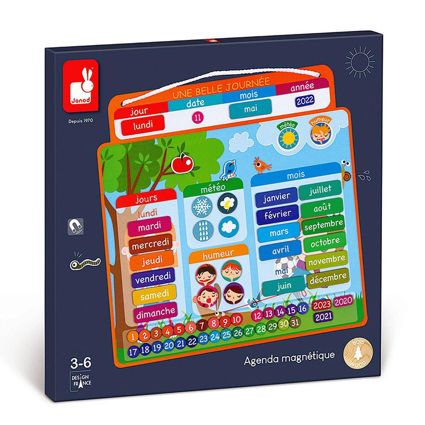Janod - Magnetic Diary - French